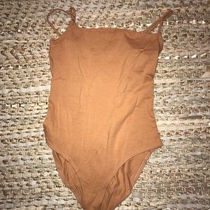 Tan bodysuit
